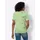 Classic Basics Sieh an! Kurzarm-Shirt in reseda-weiß-bedruckt | Gr.: 48
