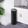 Homcom Sensor Mülleimer 50L, Automatischer Abfalleimer, Rostfreier Kücheneimer für Wohnzimmer, Büro, Edelstahl, Schwarz