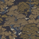 Rasch Textil Rasch Vliestapete Bäume Mattgold 10,05x0,53 m