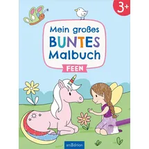 arsEdition Mein großes buntes Malbuch 1 St. Feen