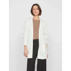 VILA Strickjacke VIDALO L/S KNIT CARDIGAN- NOOS weiß XS