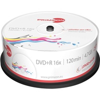 PrimeOn DVD-R 4,7 GB 16x 25 St.