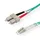 Roline LWL-Kabel 50/125μm OM3, LC/SC, türkis, 2 m