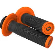 Scott SX II Lock-On Griffe schwarz-orange mit Cam-Set