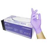 Nitril Einweghandschuhe 8322 "PURPLE WAVE" lila|100er Box - S