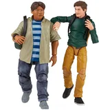 Hasbro Marvel Legends Series Spider-Man Homecoming Peter Parker und Ned Leeds MCU 2er-Pack, 15 cm große Action-Figuren, 7 Accessoires