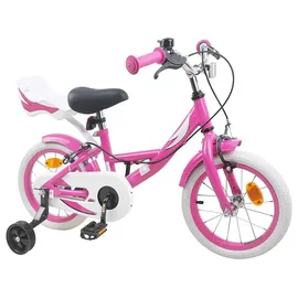 vidaXL Kinderfahrrad 16 Zoll Farbe rosa