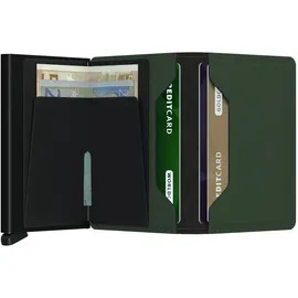 Secrid Slimwallet Unisex Geldbörse green black