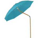 Svita Bambus 200 x 200 cm Hellblau