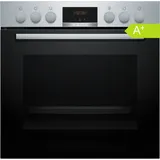 Bosch Einbau Herdset Induktion 60cm Edelstahl 4 Kochzonen Umluft Grill