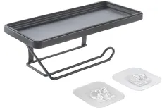 Metaltex Origin LAVA Toilettenpapierhalter, Handyhalterung 401136000 , Maße (L x B x H): 22 x 8 x 11 cm