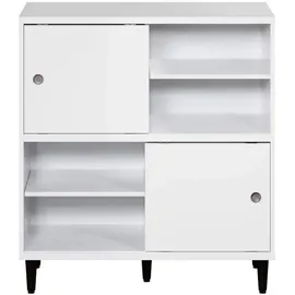 VCM Evolution Standregal 90 x 38 x 99 cm Weiß