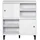 VCM Evolution Standregal 90 x 38 x 99 cm Weiß
