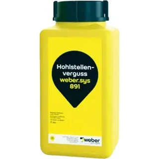 Weber weber.sys 891 Hohlstellenverguss in 1 LTR Flasche