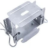 PROTEKTOR Direktabhänger Deckenabhänger justierbar für CD Profil 60/27 100 Stück, 59-108mm Silber Zubehör Deckenprofile Trockenbau, Made in Germany