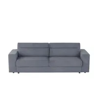 Big Sofa mit Schlaffunktion  Branna , grau , Maße (cm): B: 250 H: 101 T: 105.0
