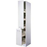 Flex-Well Apothekerschrank Lucca 30 x 57 x 200 cm Weiß