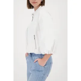 Monari Kurzjacke Weiß 44