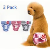 Größe: M Hunde-Hygienehose, wiederverwendbare Hundewindel, waschbare Sicherheitshose, Menstruations-Hygienewindel, physiologische Tierhöschen,