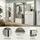 xonox.home Emil Garderobenkombination 287x190x40 cm Beige/Braun
