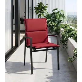 GO-DE Sitzauflage 46 x 98 cm rot 4 St.