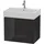 Duravit Waschtischunterschrank 2 Auszüge 68,4 x 54,4 x 45,9 cm Schwarz Hochglanz