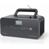 Muse Tragbares radio M-28DG USB-Anschluss, AUX-Eingang, - Schwarz