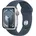GPS + Cellular 41 mm Aluminiumgehäuse silber, Sportarmband sturmblau M/L