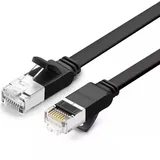UGREEN - 3 Meter Flachkabel Internet Netzwerkkabel Ethernet Patchkabel Rj45 Cat 6 Utp 1000mbps Schwarz