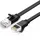 UGREEN - 3 Meter Flachkabel Internet Netzwerkkabel Ethernet Patchkabel Rj45 Cat 6 Utp 1000mbps Schwarz