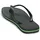 havaianas Brasil Logo Flip-Flops Black/White 23