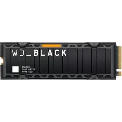 Western Digital SSD WD Black 1TB SN850X Gaming NVME M.2 PCIe WDS100T2XHE m. Kühlkörper PCIe 4.0 x4