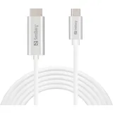 Sandberg USB-C zu HDMI 2 m Schwarz