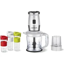 Concept sm3391, Tischplatten-Mixer, 1,2 l, Pulsfunktion, Eis-Crusher, 1 m, 700 W, weiß