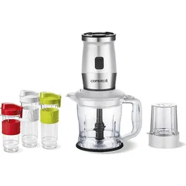 Concept sm3391, Tischplatten-Mixer, 1,2 l, Pulsfunktion, Eis-Crusher, 1 m, 700 W, weiß