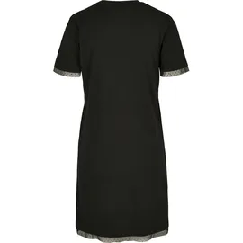 URBAN CLASSICS Shirtkleid Schwarz M