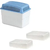 Wenko Feuchtigkeitskiller - 2x Feuchtigkeitskiller 1 kg Nachfüllpack