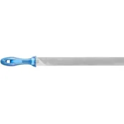 PFERD PLUS-Feile mit Heft Flachstumpf 300mm Spezialhieb vermindert Zusetzen der Feile