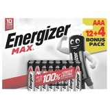 Energizer Max Micro (AAA)-Batterie Alkali-Mangan 1.5V 16St.