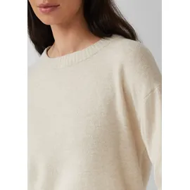 s.Oliver Strickpullover mit Ärmelaufschlag Beige 34
