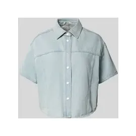 Opus Bluse Ferluna breath Blau S