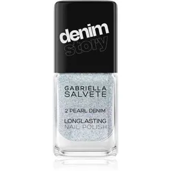 Gabriella Salvete Denim Story langanhaltender Nagellack Farbton 02 Pearl Denim 11 ml