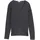 Tom Tailor Front Logo Coin Pullover Mit V-ausschnitt Evident Anthracite Melange M