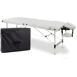 Massageliege Größe S weiß ZENET ZET-1044