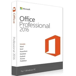 Microsoft Office 2016 Professional, ESD