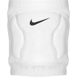 Nike Streak Volleyball Knee Pads Ce 2PPK NVP07-100, Unisex knee pads, White, XS/S EU