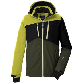 KILLTEC Herren Skijacke Funktionsjacke mit Kapuze und Schneefang KSW 306 MN SKI Jckt wasserdicht, Winddicht, atmungsaktiv 00794-dunkeloliv L
