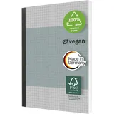Sigel Notizbuch A5 kariert Blau
