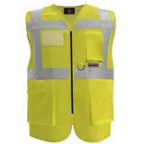 korntex Warnweste Multifunkitons-Warnweste Mesh Multifunction Vest 7XL