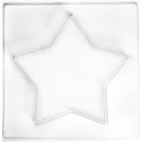 Rayher Gießform Stern 21,5 x 21,5 cm Tiefe 4 cm